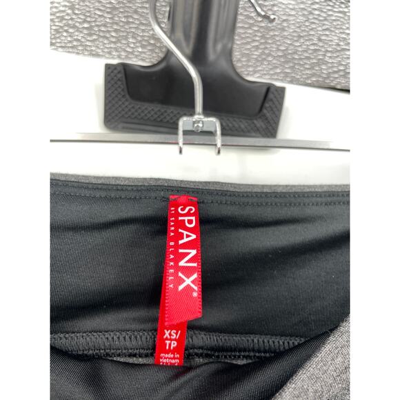SPANX Leggings Womens XS Ankle Length Ponte Charcoal Heather High Rise NWT - Picture 7 of 8